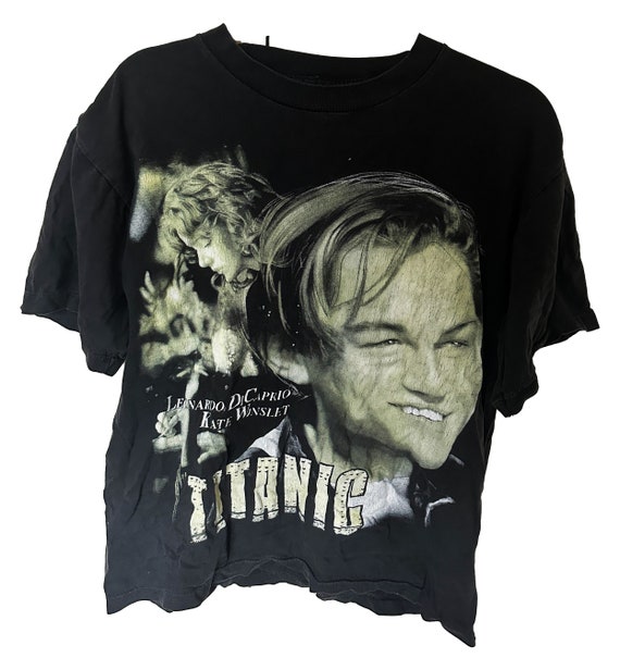 トップス Leonardo DiCaprio 90s Titanic Movie NEW 90s Vintage Titanic Shirt Rose Jack Leonardo DiCaprio