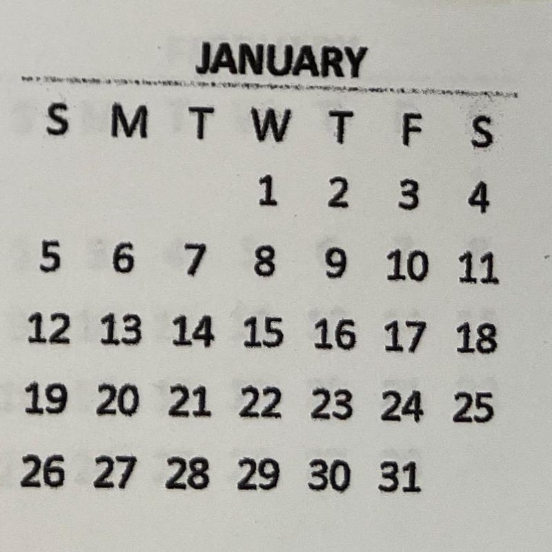 2025 Mini Calendars Etsy