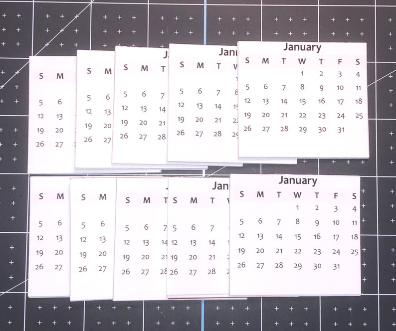 mini calendar mini calendar