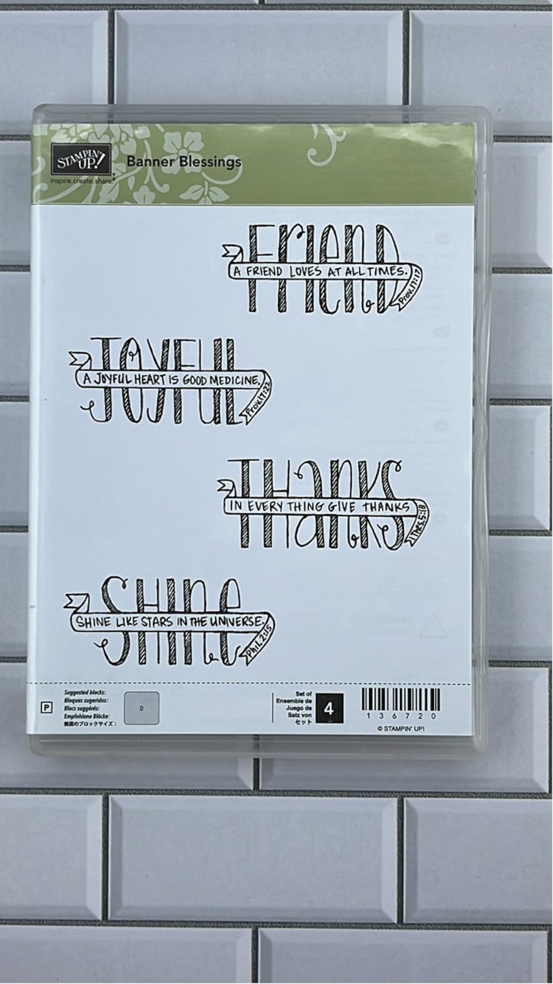 Stampin up Retired Stamp Sets - Etsy