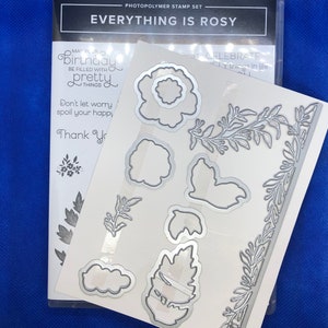 Various Stampin&#39; Up! stamp sets with coordinating dies