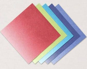 Stampin' Up! 2022 - 2024 In Color Glimmer Paper 6" x 6" - 5 single sided sheets
