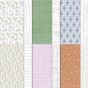 Stampin&#39; Up! Heart & Home Sampler Designer Series Paper 6&quot; x 6&quot; - 12 double sided sheets