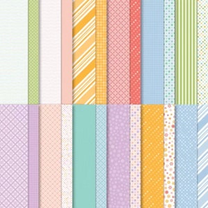 Stampin&#39; Up! Dandy Designs Sampler Designer Series Paper 6&quot; x 6&quot; - 12 double sided sheets