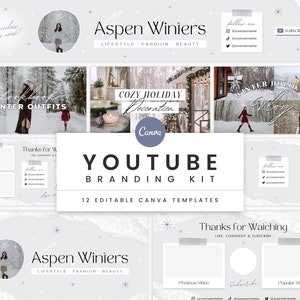 Cozy YouTube Branding Kit