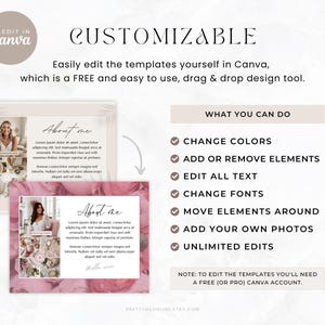 Etsy shop kit in a modern neutral boho aesthetic design. Included are Etsy banner, icon and listing templates, all fully editable in Canva. Use this Etsy branding kit to give your shop a more cohesive, stylish and professional look, all while saving tons of time to focus on growing your business.