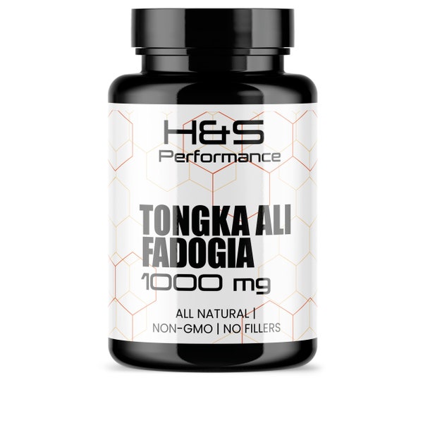 Fadogia Agrestis + Extrait de capsule Tongkat Ali - 1000 mg