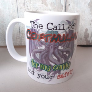 The Call of Cofthulhu: H.P. Lovecraft Cthulhu-geïnspireerde mokken