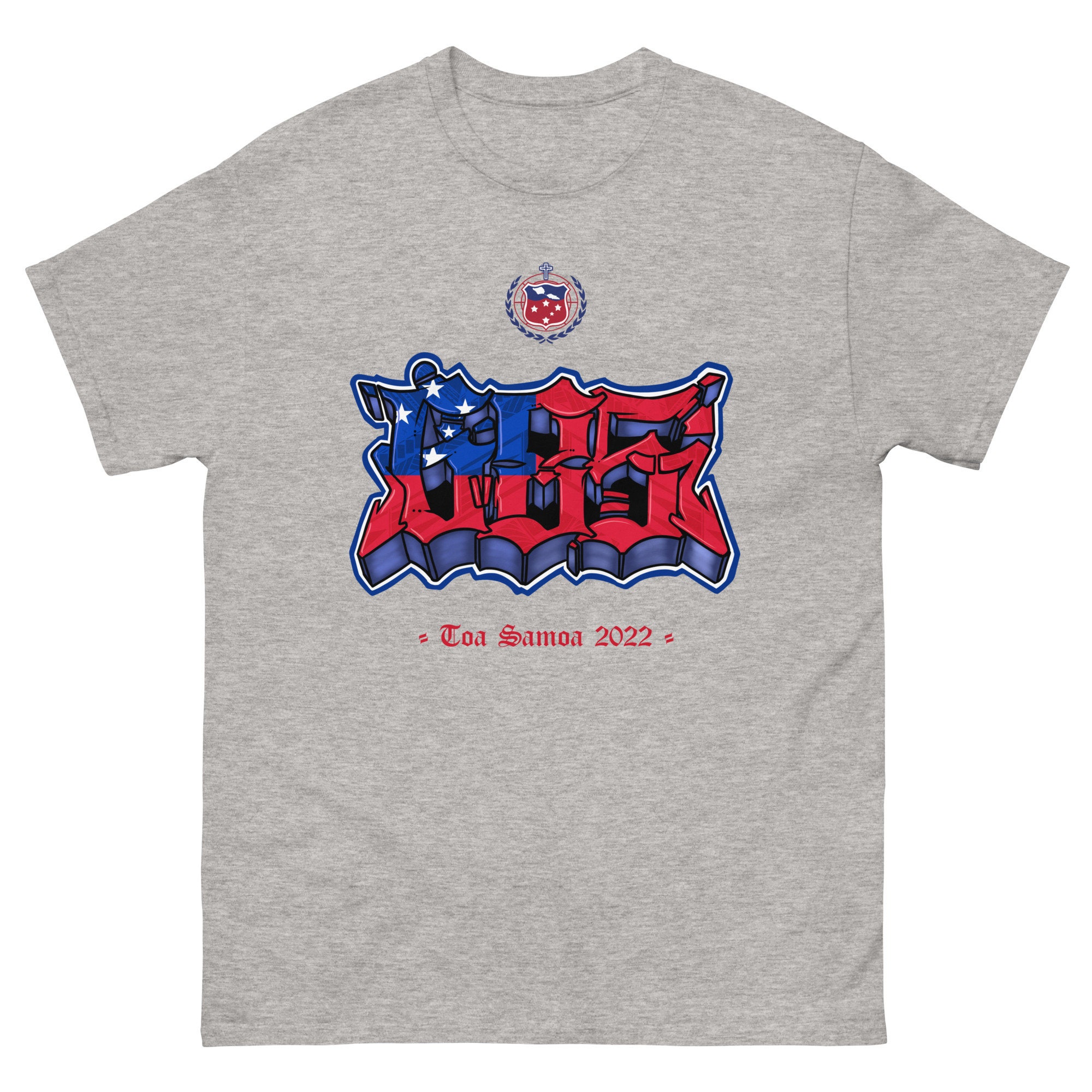 Clutzius 685 Toa Samoa Graffiti T-shirt - Etsy
