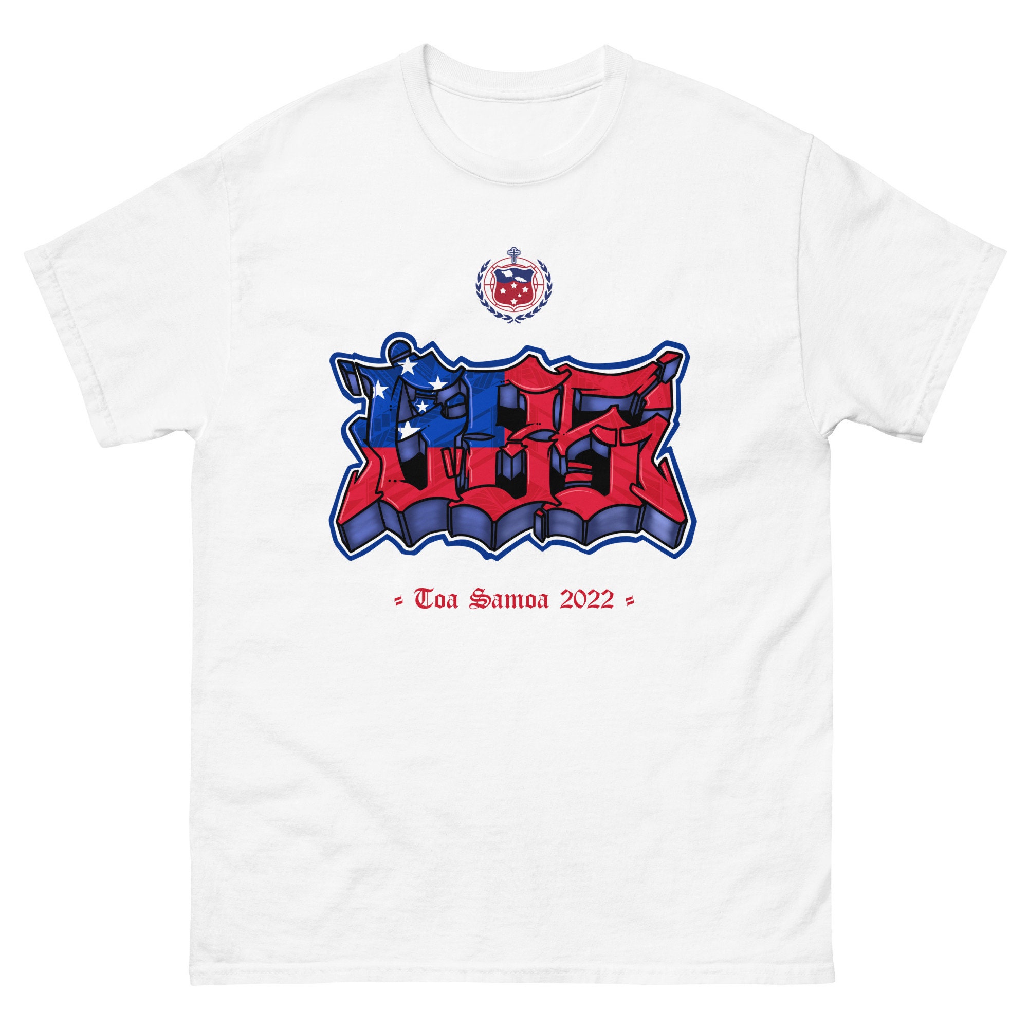Clutzius 685 Toa Samoa Graffiti T-shirt - Etsy