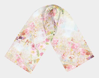 Mom Gift - Pastel Long Scarf - Gift for Mom, Gift for Friend, Accessory, Clothing, Mother’s Day Gifts