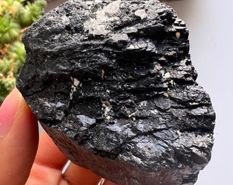 Black Tourmaline Specimen, Black Tourmaline, Black schorl