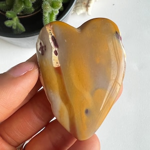 Mookaite Jasper Heart, Mookaite Jasper, Polished Mookaite, Crystal Healing