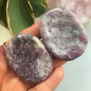 Pink Tourmaline Worry Stone, Rubellite, Pink Tourmaline Pocket Stone, Rubellite Pocket Stone, Natural Rubellite, Polished Tourmaline