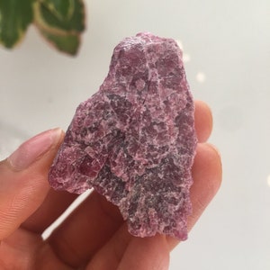 Raw Rhodonite Rough Stone, Rough Rhodonite, Rhodonite