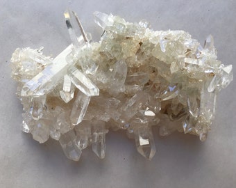 クラスター（ヒマラヤ水晶） 特別価格/インド/マニカラン産]ヒマラヤ水晶クラスター/原石