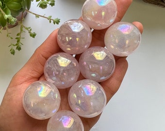 Angel Aura Rose Quartz Sphere, Aura Rose Quartz, Angel Aura Rose Quartz, Angel Aura Crystal, Aura Crystal, Rose Quartz, Aura Rose Quartz