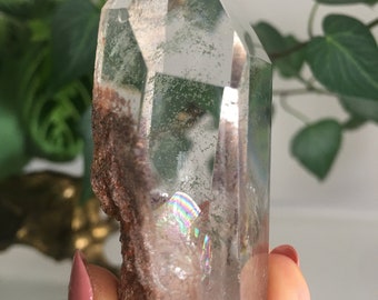 kizaさん専用　ガーデンルチルファントムポイント水晶⭐ Phantom Quartz Point, Garden Quartz, Crystal Point, Lodolite