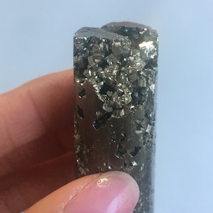 Pyrite Cylinder, Pyrite
