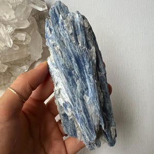 Blue Kyanite with Quartz, Kyanite