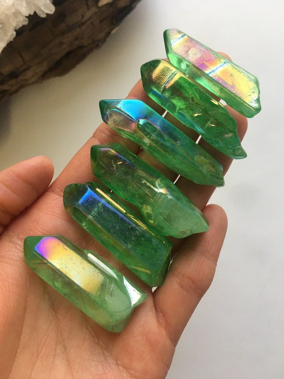 Green aura quartz clearance