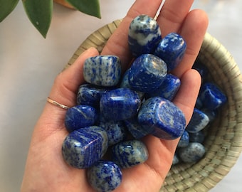 Polished Lapis Lazuli Tumbled Stone