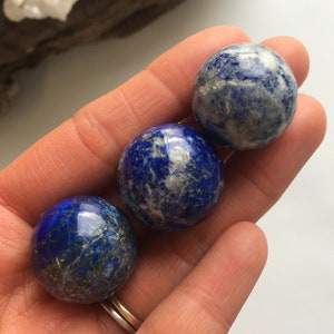 Lapis Lazuli Sphere, Lapis Lazuli Ball, Crystal Ball, Crystal Sphere, Natural Lapis Lazuli, Polished Lapis Lazuli, Crystal Healing image 2