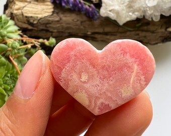 ロードクロサイトハート、研磨ロードクロサイト、ロードクロサイト