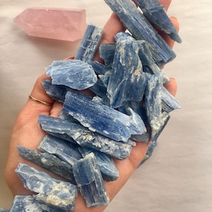 Blue Kyanite, Raw Kyanite, Healing Crystal, Raw Blue Kyanite, Kyanite Wand, Throat Chakra, Raw Crystal, Crystal Healing, Kyanite Crystal