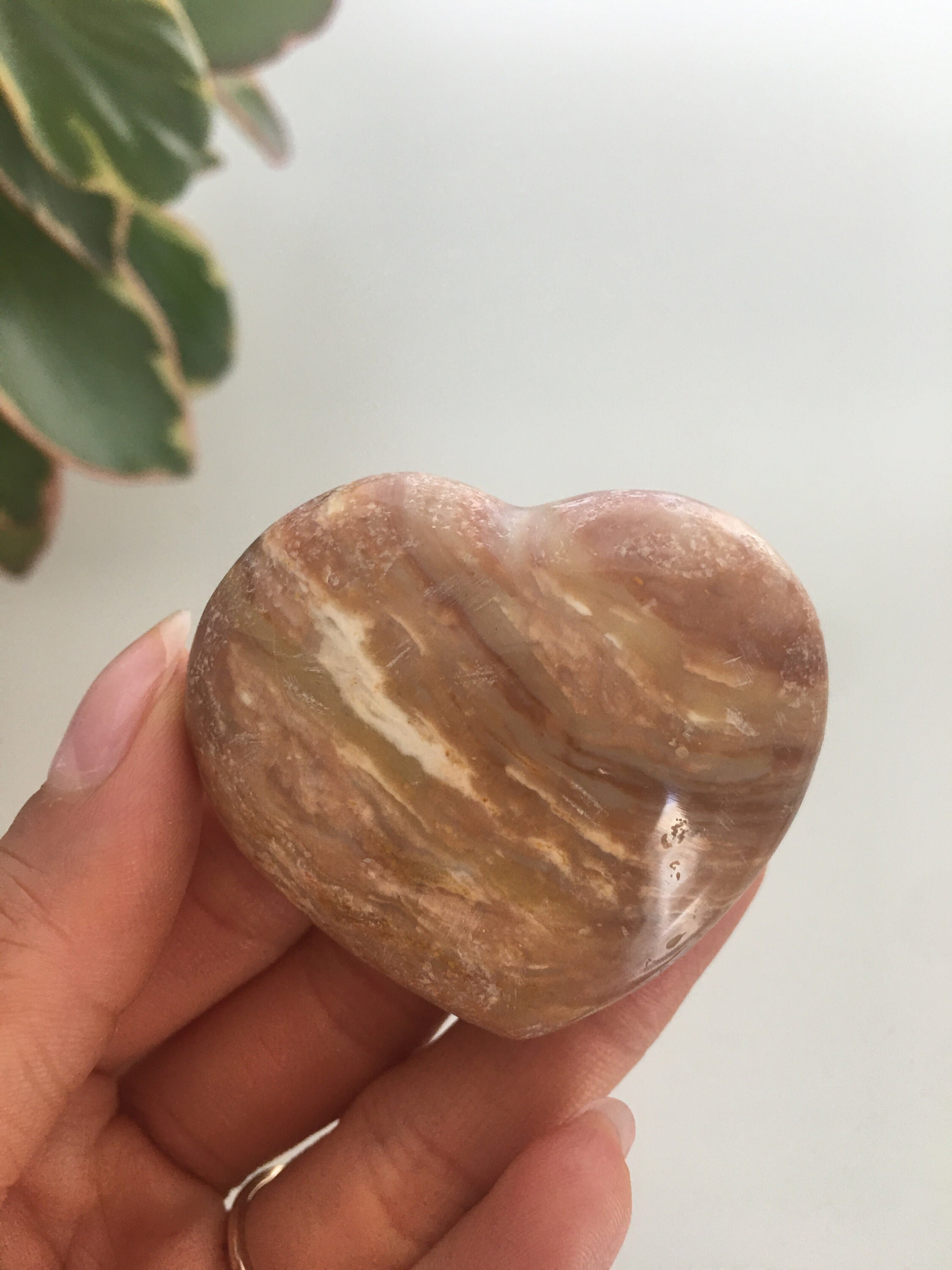 Ocean Jasper Heart, Ocean Jasper Stone, Polished Ocean Jasper, Natural Ocean Jasper, Ocean Jasper Crystal, Crystal Heart, Ocean Jasper
