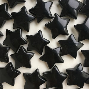Black Obsidian Star, Black Obsidian Crystal, Polished Black Obsidian, Natural Obsidian, Obsidian Star, Crystal Star, Crystal Healing