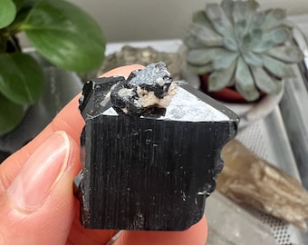 Black Tourmaline Specimen, Black Tourmaline, Black schorl