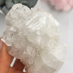 Apophyllite cluster, Brilliant Apophyllite, Natural Apophyllite, Clear Apophyllite, Apophyllite Crystal, Apophyllite, Crystal Healing