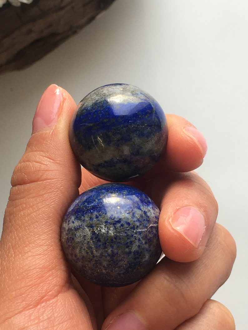 Lapis Lazuli Sphere, Lapis Lazuli Ball, Crystal Ball, Crystal Sphere, Natural Lapis Lazuli, Polished Lapis Lazuli, Crystal Healing image 6