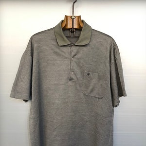 Vintage khaki Pringle of Scotland Polo