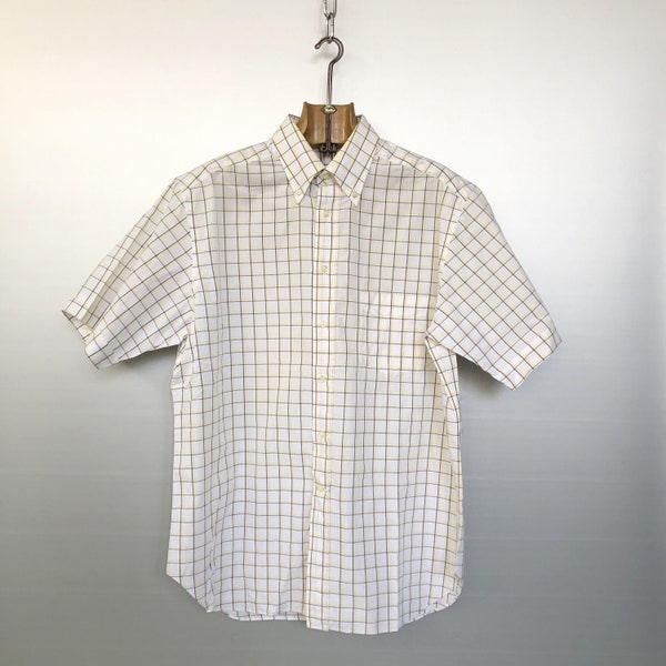 Mens Yellow Button Down Shirt Etsy