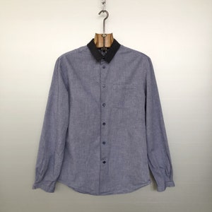 Vintage Carven Blue Shirt