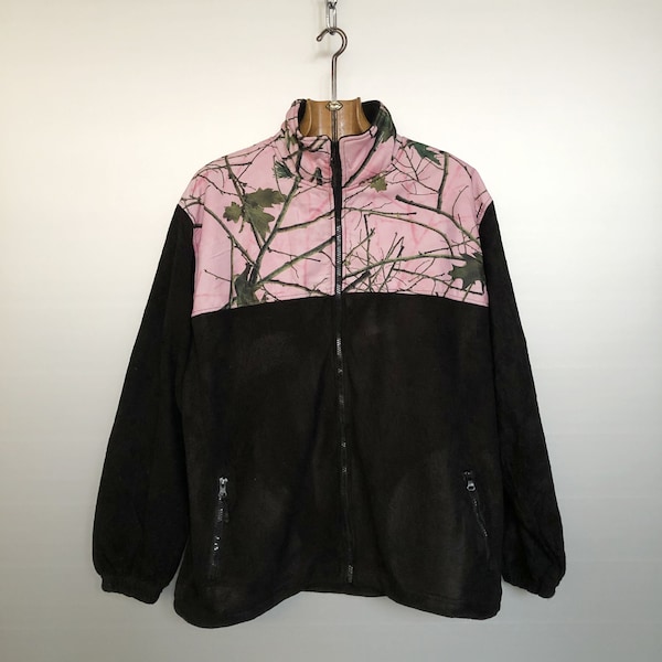 Pink Camo Fleece Etsy