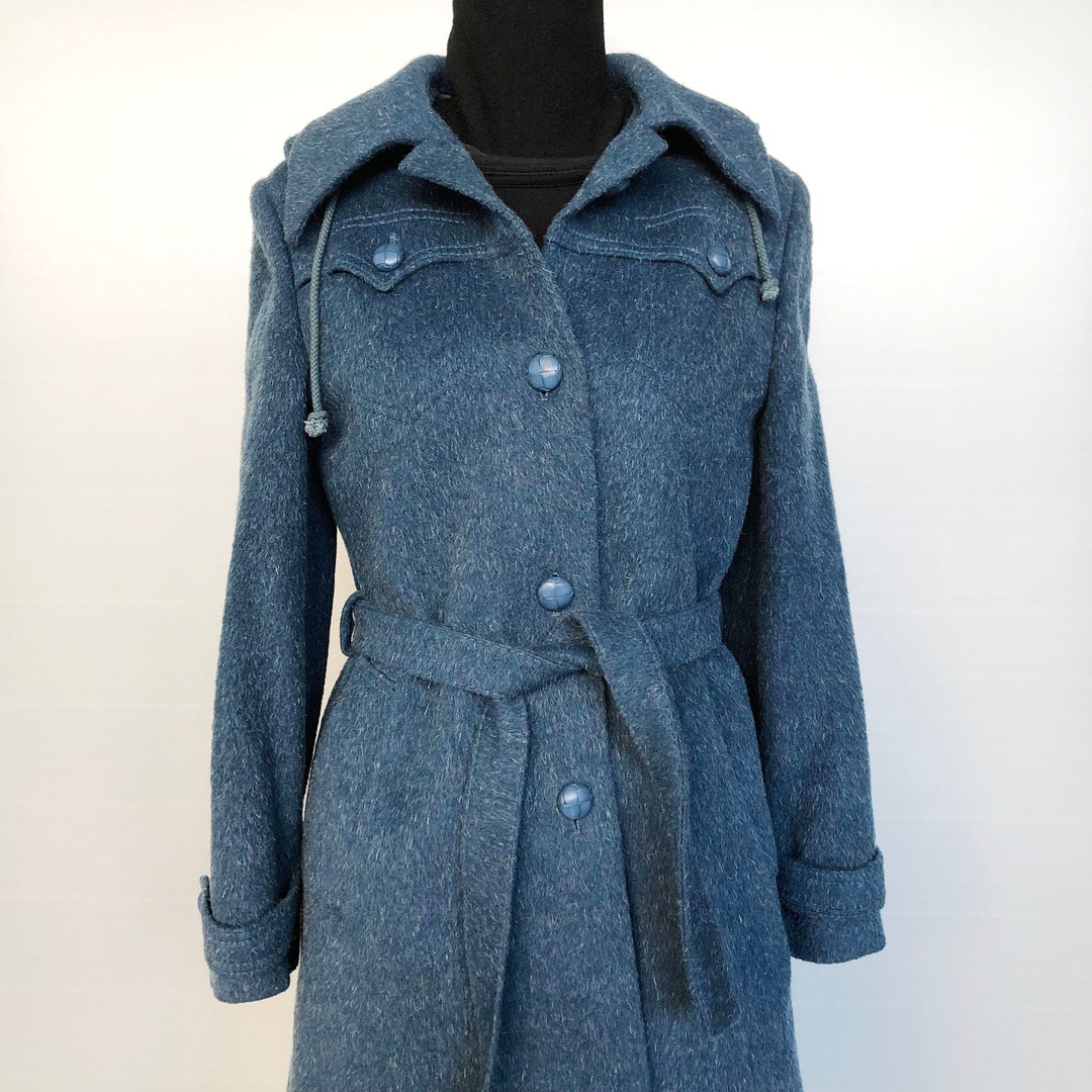 ジャケット・アウター CAROL SHOPPE GRANPA WOOL COAT NAVY