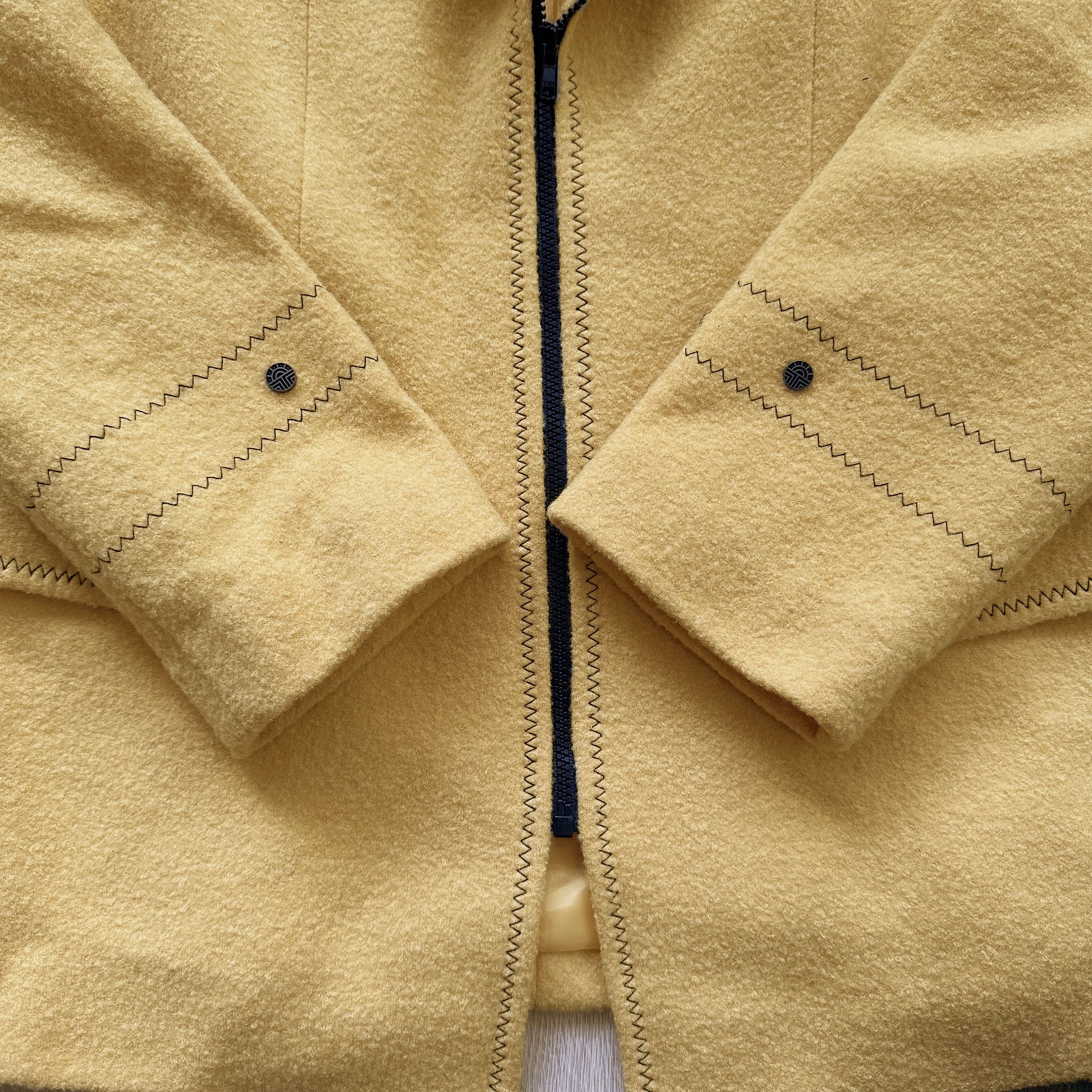 Vintage Louis Féraud Wool Jacket | Zip Lapel | M - Etsy