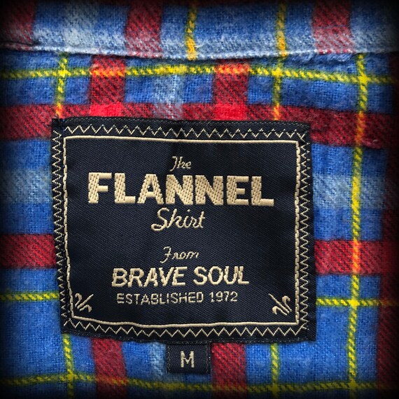 Vintage Flannel Checked Shirt - image 6