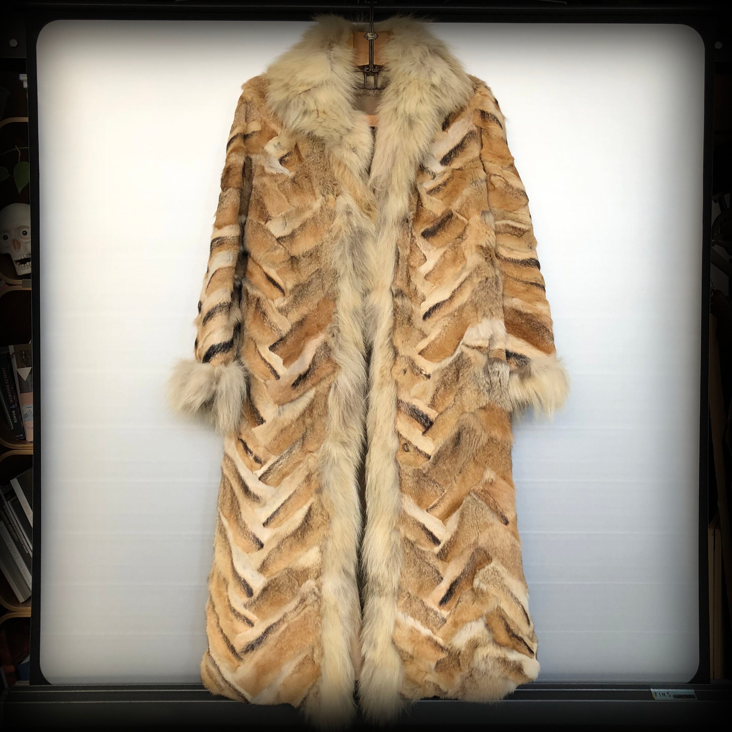 ジャケット・アウター 90s reversible real fur coat y2k RARE Baby Phat Y2K 2000s Vintage Fur Lined Hooded Reversible