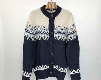 Icelandic wool cardigan