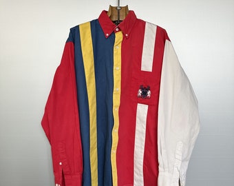 Vintage Colourfull Striped Shirt