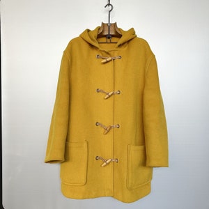 Vintage Yellow Dufflecoat Gloverall New Zealand