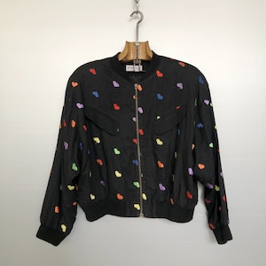 Vintage Embroidered Bomber