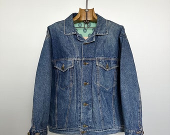 Vintage Denim Trucker Jacket