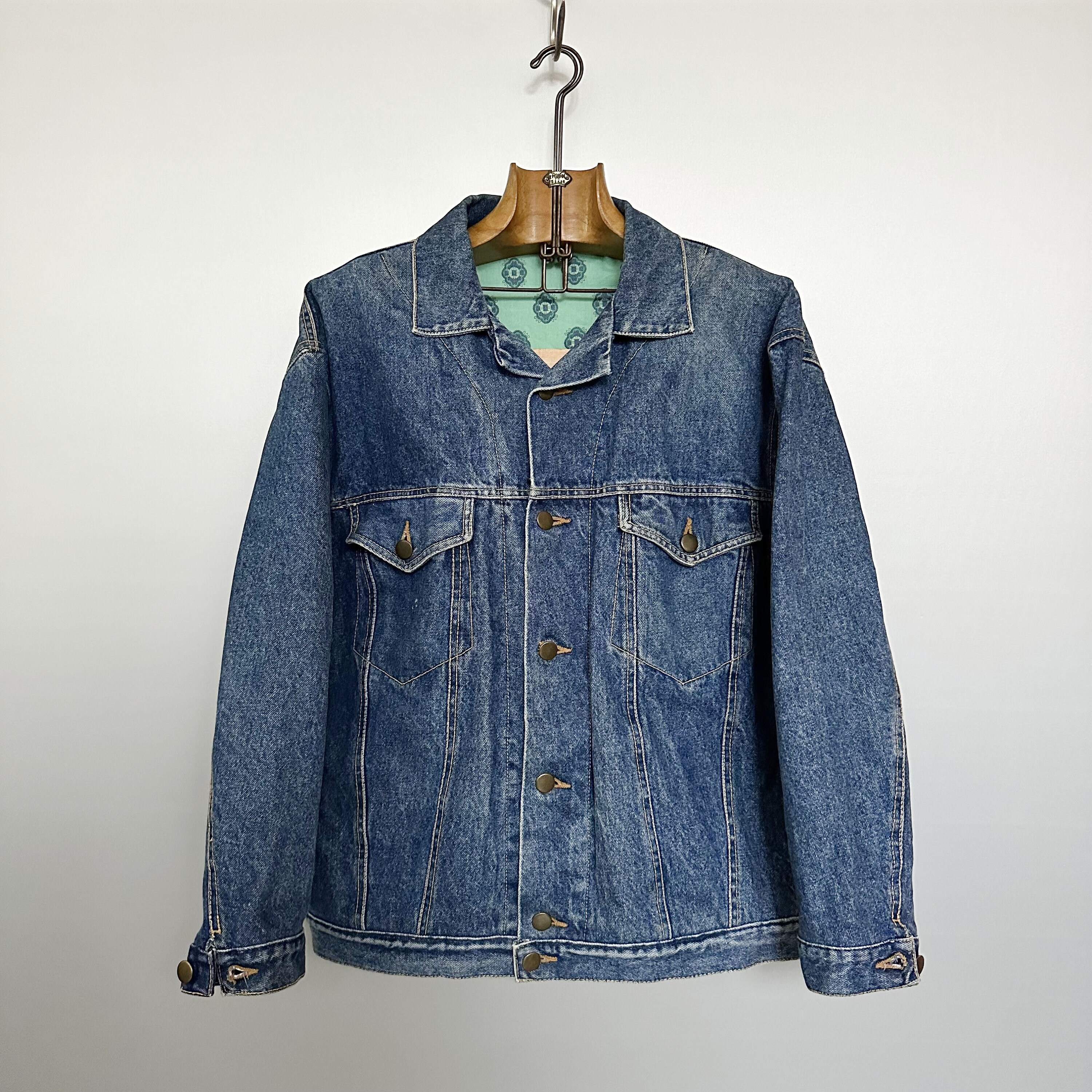 Vintage Towncraft Boys Blue 70s Denim Four Pocket Jacket