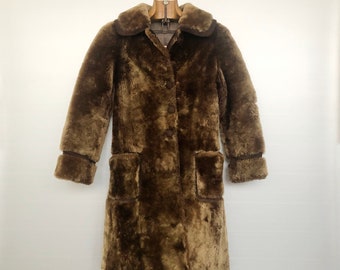 Vintage Sheep Fur Coat