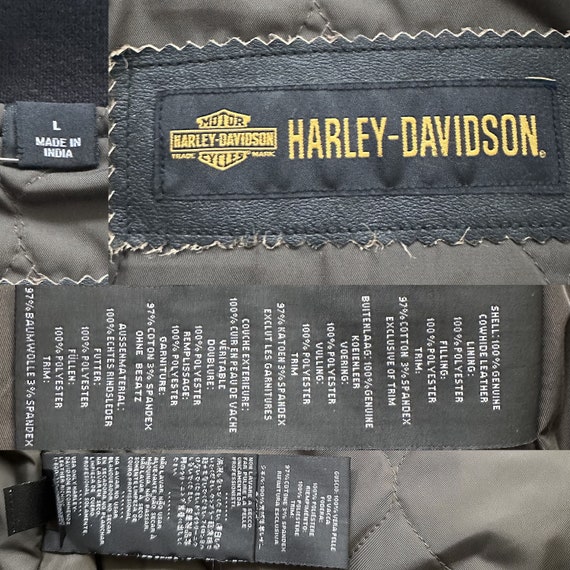 Vintage Harley Davidson Varsity Jacket - Etsy